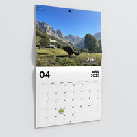 2025 Calendar: Dogs Pooping in Beautiful Places