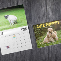 2025 Calendar Prank: Cute Puppies / Pooping