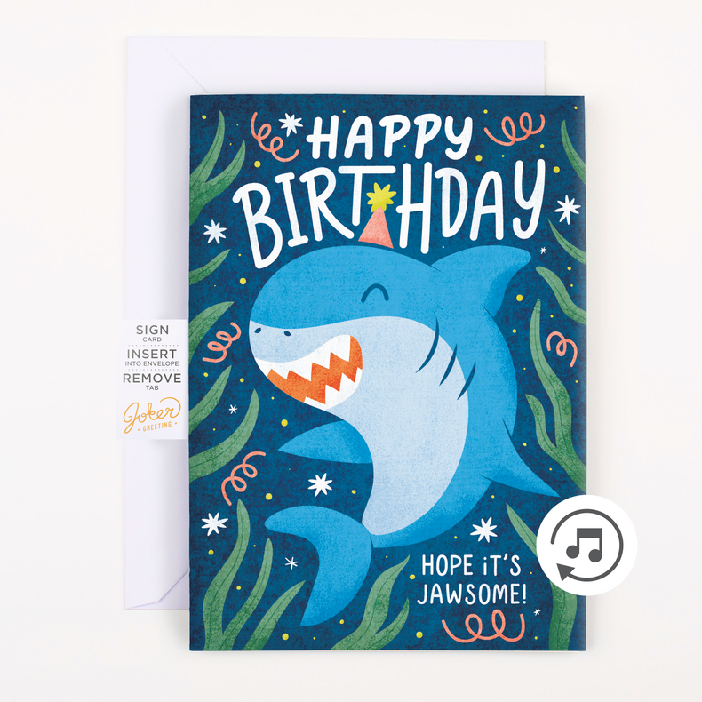 Endless Baby Shark Birthday With Glitter