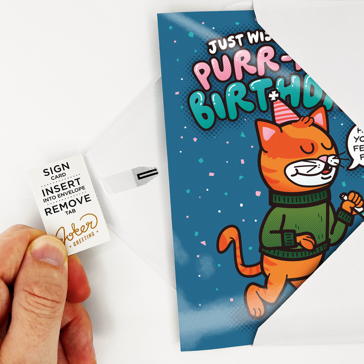 Endless Cool Cat Birthday With Glitter