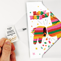 Endless Piñata Birthday With Stickers and Glitter