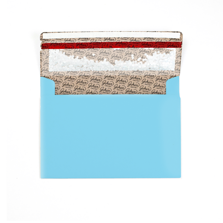 Glitter Trap Blue Envelope (1-Pack)