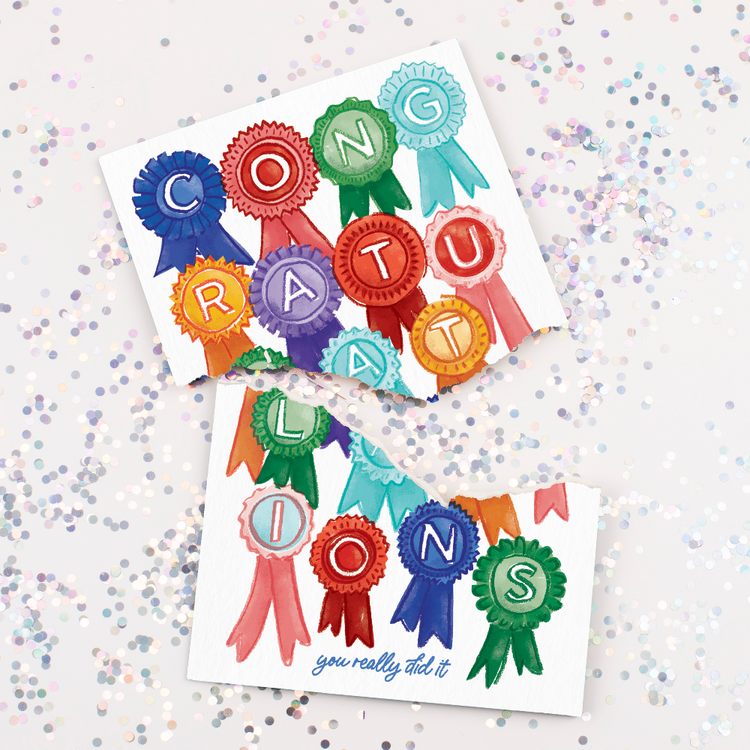 Endless Congratulations with Glitter