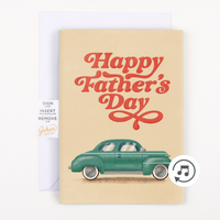 Endless "Never Gonna Give You Up" Father's Day Card