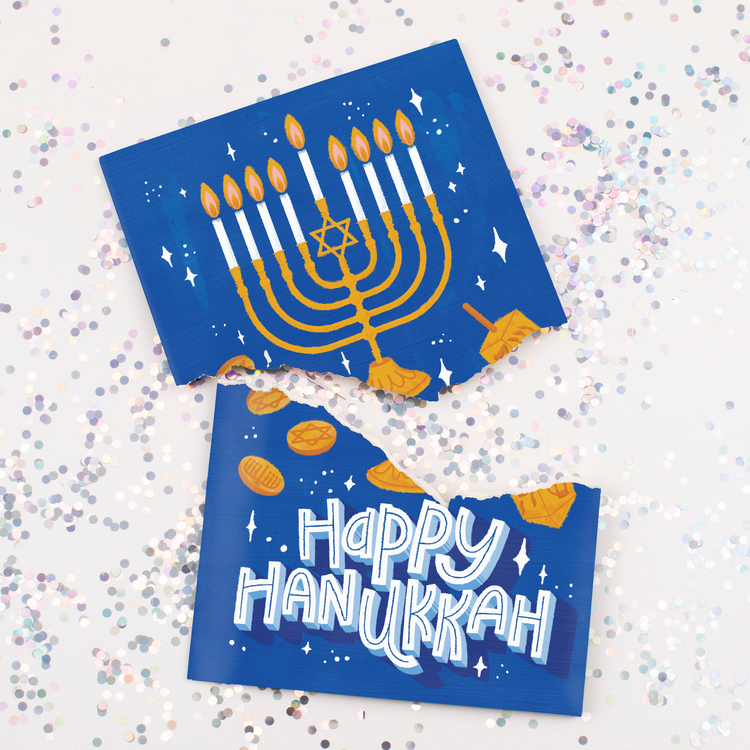 Endless Hanukkah With Glitter