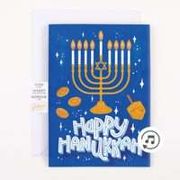 Endless Hanukkah With Glitter