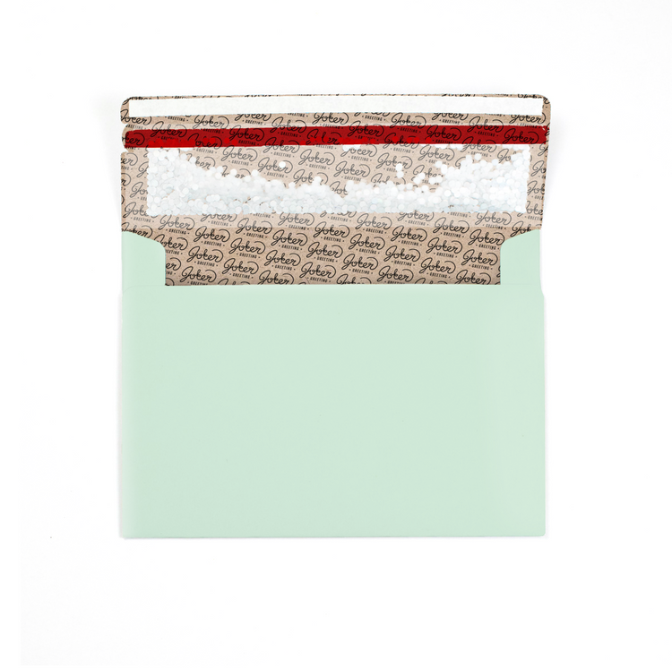 Glitter Trap Mint Envelope (1-Pack)