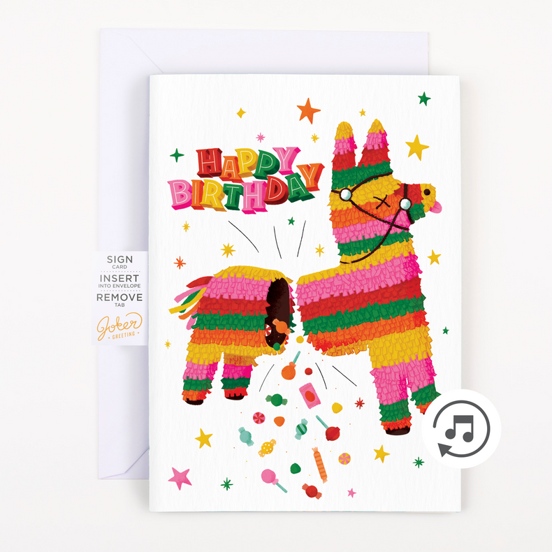 Endless Piñata Birthday With Stickers and Glitter