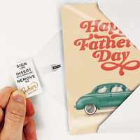 Endless "Never Gonna Give You Up" Father's Day Card