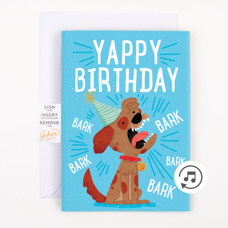 Endless Barking Birthday with Glitter