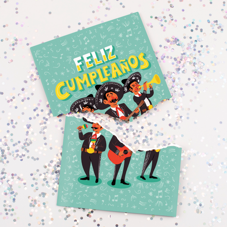 Endless Feliz Cumpleaños with Glitter