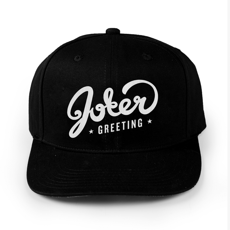 Joker Greeting Logo Hat