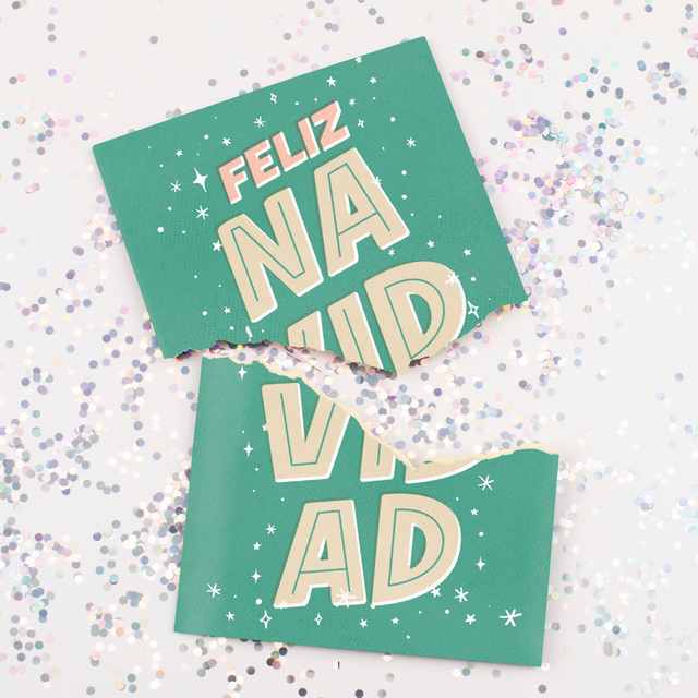 Endless Feliz Navidad With Glitter