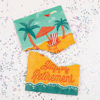 Endless Retirement Card With Glitter