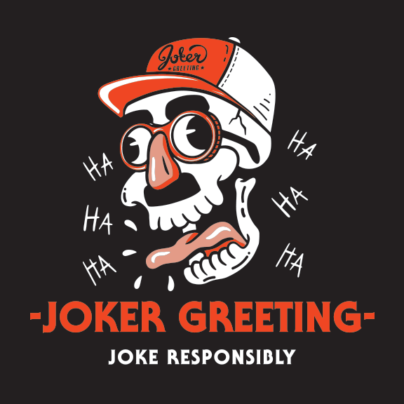 Joker Greeting Skull Shirt