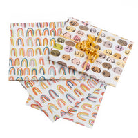 Rainbows to Boobs Gift wrap (3 sheets)