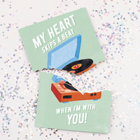 Endless Never Gonna Give you Up Valentines with Glitter